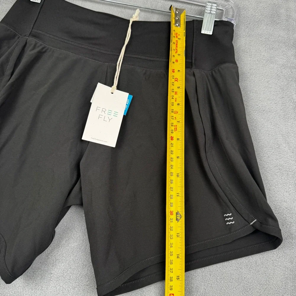 Free Fly Womens Bamboo-Lined Breeze Short‎ 6 Inch Inseam Black XS WBS-6-300-XS